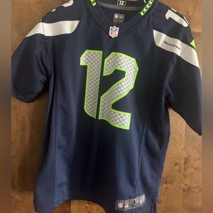 Nike Seattle Seahawks 12th Fan NFL football jersey Youth large